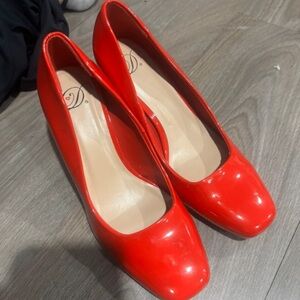 Marshalls Vibrant Red Women's Heels